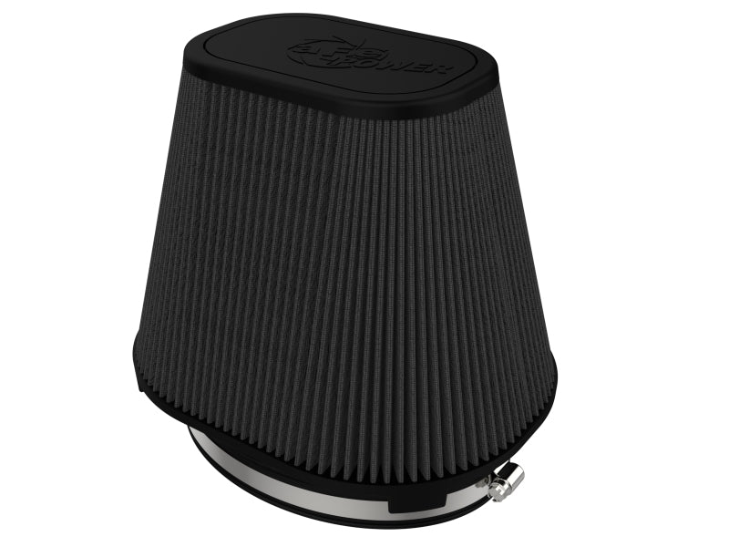 aFe MagnumFLOW Black Pro-5 R Air Filter (Use w/ PN 57-10002/57-10009/57-10018/57-10028) - 24-90112K