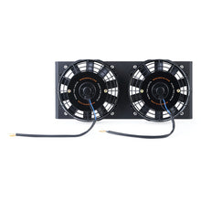 Load image into Gallery viewer, Mishimoto Universal 17in. Heavy-Duty Oil Cooler Fan Shroud - Micro Wrinkle Black - MMFS-HDOC-17