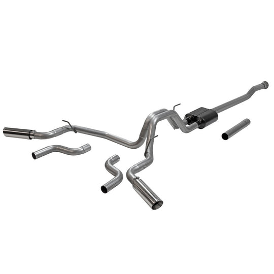 Flowmaster 21-25 Ford F150 2.7L/3.5L/5.0L American Thunder Cat-Back Exhaust System - 817979