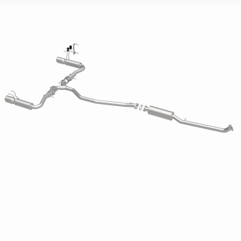 MagnaFlow 16-18 Honda Civic L4 2.0L Street Series Cat-Back Exhaust w/ Polished Tips - 19313