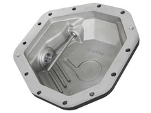 Load image into Gallery viewer, aFe Power Pro Ser Rear Diff Cover Black w/Mach Fins 2017 Ford Diesel Trucks V8-6.7L(td) Dana M275-14 - 46-70352