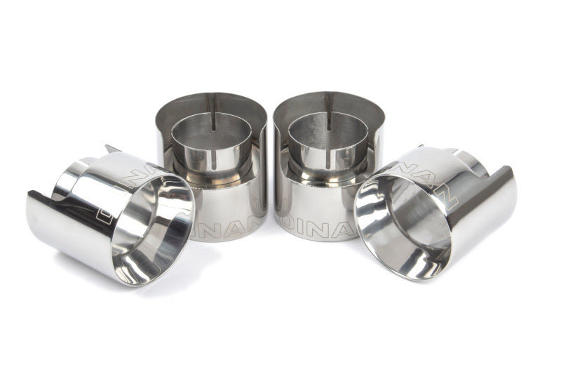 Dinan 20-25 BMW X3 M/X4 M (F97/F98) Free Flow Axleback Exhaust System - Polished Tips - D660-0086