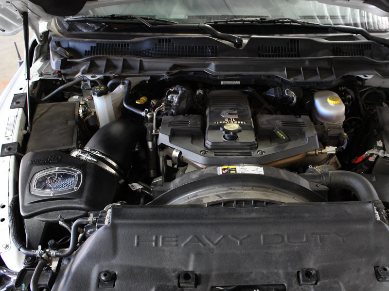 aFe Momentum HD PRO 10R Stage-2 Si Air Intake System 13-14 Dodge RAM Diesel Trucks L6 6.7L (td) - 50-72005