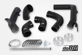 do88 Volvo S60 V60 XC60 V90 S90 XC90 SPA Pressure Pipes Petrol do88 Intercooler Black Hoses - TR-260-P-DO88-S