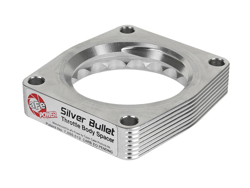 aFe Silver Bullet Throttle Body Spacer TBS 17-19 Nissan Patrol (Y61) I6-4.8L - 46-36009