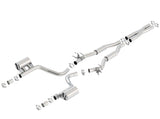 Borla 2015 Dodge Challenger Hellcat 6.2L V8 S-TYPE Catback Exhaust No Tips Factory Valance - 140642