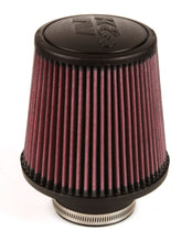 Load image into Gallery viewer, K&amp;N Universal Rubber Filter - Round Tapered 6in Base OD x 3in Flange ID x 6in H - RE-0930