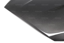 Load image into Gallery viewer, Seibon 15-16 Ford Focus TS-Style Gloss Finish Carbon Fiber Hood - HD16FDFO-TS