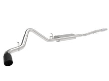 Load image into Gallery viewer, aFe Apollo GT Series 2019 GM Silverado/Sierra 1500 4.3L/5.3L 409 SS CatBack Exhaust System w/Blk Tip - 49-44107-B