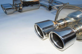 Invidia 11+ STI/WRX Sedan Only 76mm Q300 Stainless Steel Tip Cat-back Exhaust - HS11STIG3S