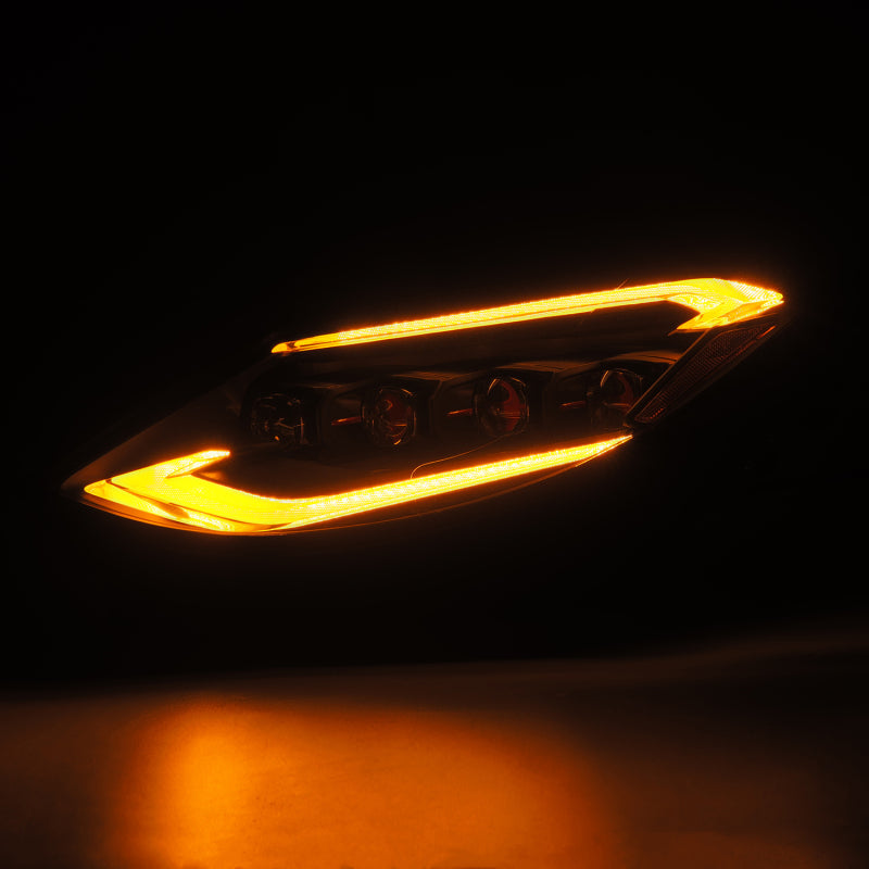 AlphaRex 23-24 Nissan Z NOVA-Series LED Projector Headlights Alpha-Blk w/Activation Light & Seq.Sig - 880494