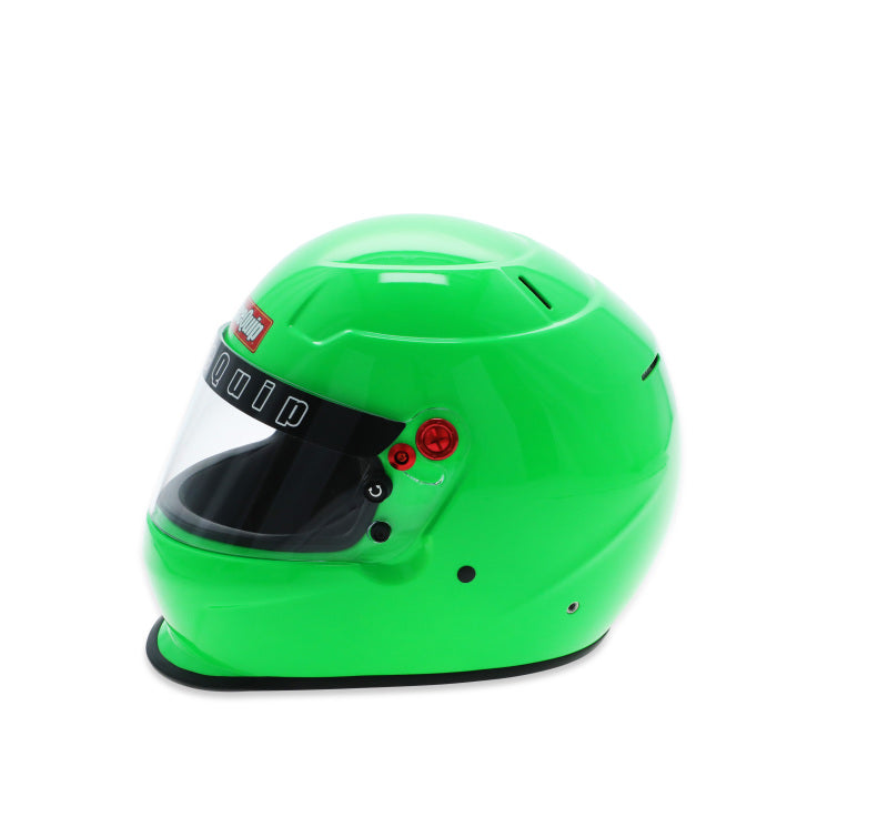 RaceQuip PRO25 SA2025 FLO GRN MED HELMET - 277773RQP