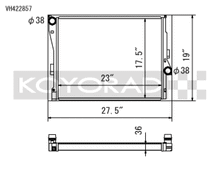 Load image into Gallery viewer, Koyo 99-05 BMW E46 (Non M3) M/T ONLY Radiator - VH422857