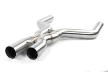 Load image into Gallery viewer, Dinan 24-26 BMW X5 M LCI/X6 M LCI (F95/F96) High Flow X-Pipe Exhaust - 3.25in - Stainless Steel - D660-0103