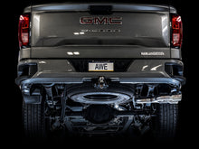 Load image into Gallery viewer, AWE Tuning 4th Gen GM 1500 5.3L 0FG Cat-Back Dual Side Exit (Flat Bumper) - Chrome Tips - 3015-22207