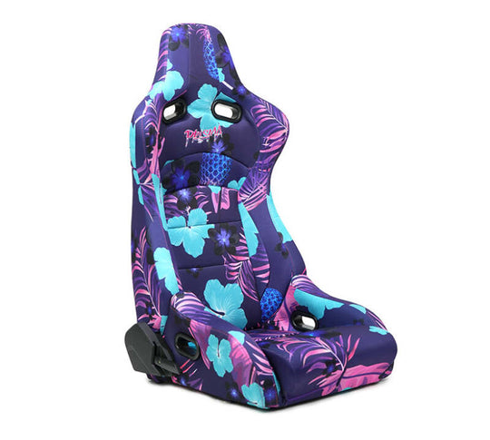 NRG Prisma Lab Reclinable Bucket Racing Seat - Pair (Pina) - RSC-710 L/R-PINA