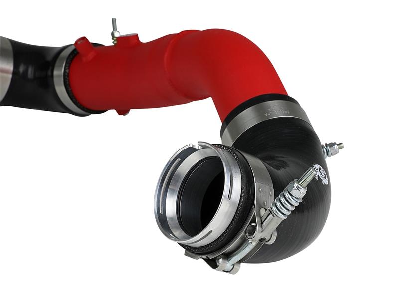aFe 2020 Toyota Supra 3.0L 3in Red Intercooler Tube - Hot - 46-20398-R
