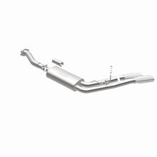 Load image into Gallery viewer, MagnaFlow 11-13 Ford F-150 Pickup Dual Same Side Before P/S Rear Tire Stainless CatBack Perf Exhaust - 15101