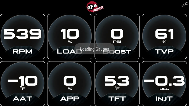 aFe AGD Advanced Gauge Display Digital 5.5in Monitor 08-18 Dodge/RAM/Ford/GM Diesel Trucks - 77-91001