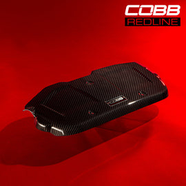 Cobb 15-21 Subaru WRX Redline Carbon Fiber Engine Cover - Gloss Finish - 442605