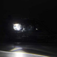 Load image into Gallery viewer, AlphaRex 11-21 Toyota Sienna LUXX LED Proj Headlights Plank Style Alpha Black w/Seq Signal/DRL - 880765