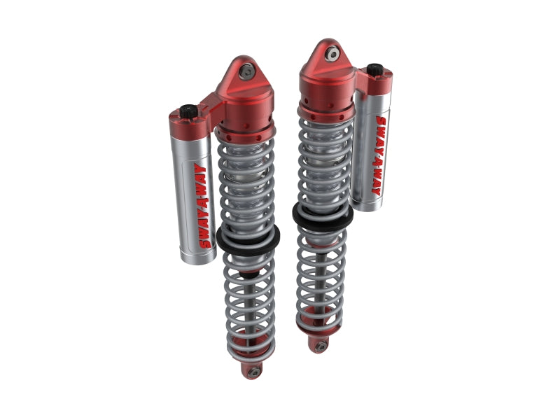 aFe 14-16 Polaris RZR 925/1000cc Sway-A-Way 2.5 Front Coilover Kit w/ PB Reservoirs and Comp Adj - 851-5600-03-CA