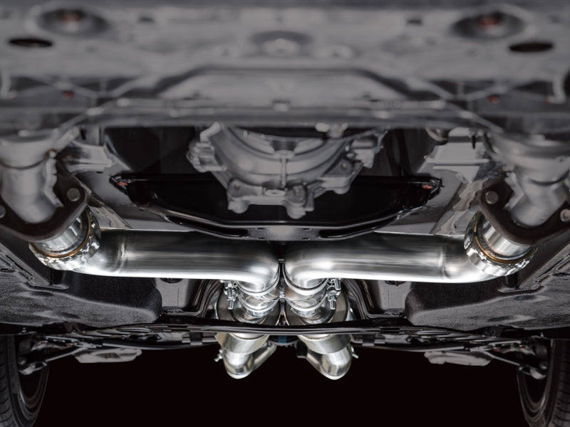AWE Tuning 2023 Nissan Z RZ34 RWD Touring Edition Cat-Back Exhaust System w/ Diamond Black Tips - 3015-33400