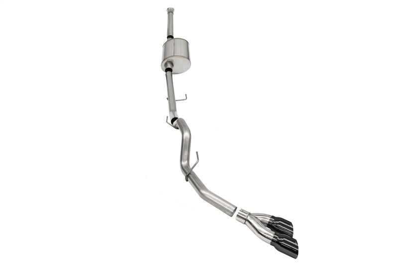 Corsa 2021-2025 Ford F-150 SuperCrew/6.5in Bed 5.0L V8 Sport Cat-Back Single Side Exit- - 21160BLK