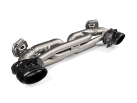 Akrapovic 20-21 Porsche 911 Turbo/Turbo S (992) Tail Pipe Set (Titanium) - Black