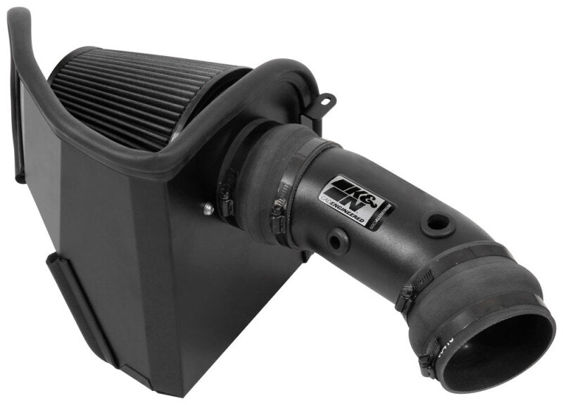 K&N 17-23 Dodge Charger/Challenger Hellcat SC 6.2L V8 DRYFLOW Performance Air Intake System - 30-2553TTK