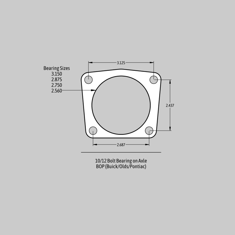 Baer Brakes 73-77 Buick Century 12in SS4 Rear SDZ Brake Kit - Red - 4302409R