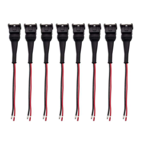 BLOX Racing Injector Pigtail Ev1 Female - Set Of 8 - BXFU-00602-EV1-8