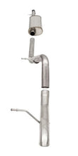 Load image into Gallery viewer, Corsa 2007-2018 Jeep Wrangler JKU 3.6L Sport 2.75in Cat-Back Exhaust w/ Turn Down Tip - 21121