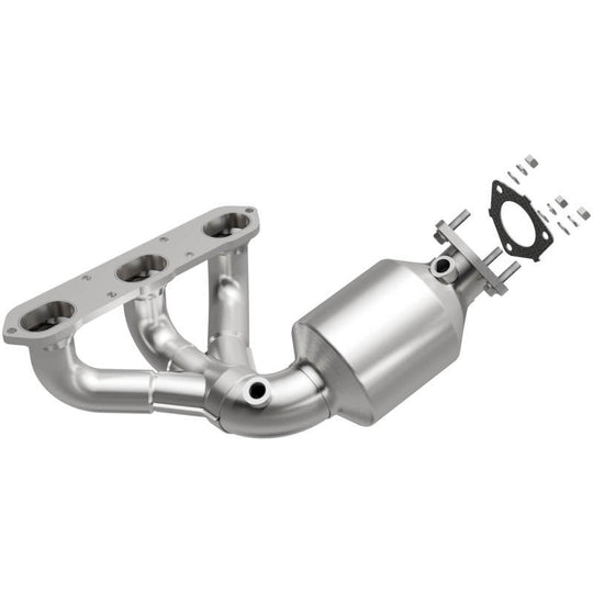 MagnaFlow Direct Fit Catalytic Converter 2006 Porsche Cayman 3.4L Underbody - 5411930