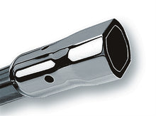 Load image into Gallery viewer, Borla 2.25in Inlet 3.38in x 3.0in Square Angle Cut Phantom x 6.5in Long Universal Exhaust Tips - 20252
