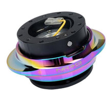 Load image into Gallery viewer, NRG Quick Release Kit - Black Body/ Multicolor Oval Ring - SRK-220BK/MC
