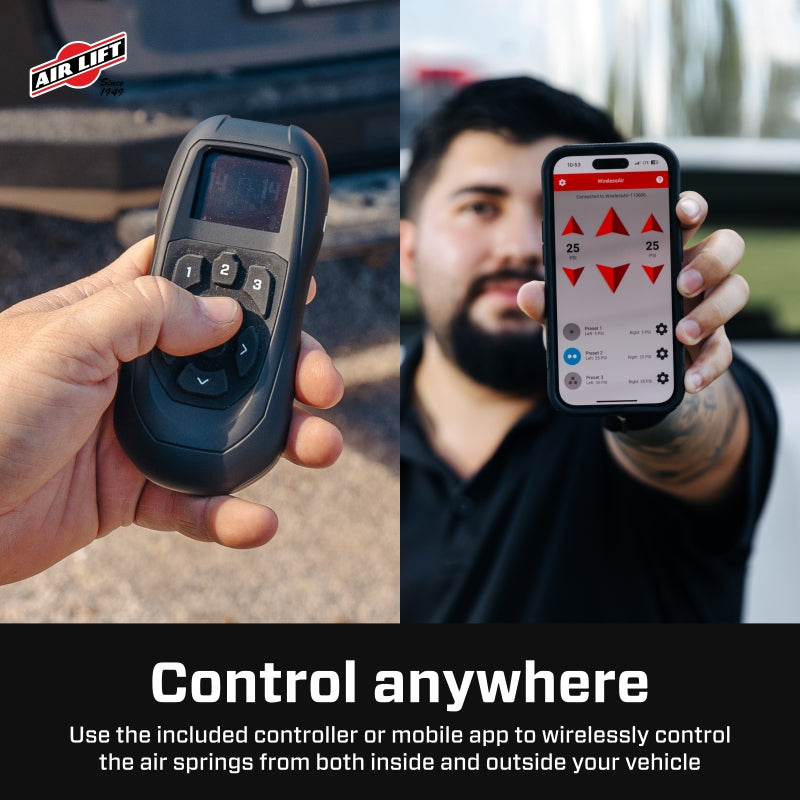 Air Lift Wireless Air Control System V2 w/EZ Mount - 74000EZ