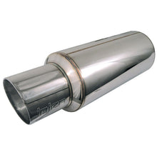 Load image into Gallery viewer, Injen 2 3/8 Universal Muffler w/Stainless Steel resonated rolled tip (Injen embossed logo) - SES225C