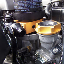Load image into Gallery viewer, Mishimoto Oil Sandwich Plate w/ Rear-Mounted Thermostat - MMOP-SPTR