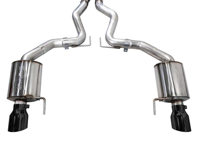 AWE Tuning 2024 Ford Mustang GT Fastback S650 RWD Touring Catback Exhaust w/ Dual Diamond Black Tips - 3015-33650