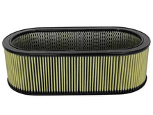 Load image into Gallery viewer, aFe MagnumFLOW Air Filters Round Racing PG7 A/F PG7 Oval Filter (18.13 x 7.25 x 6.0 w/EM) - 18-87001