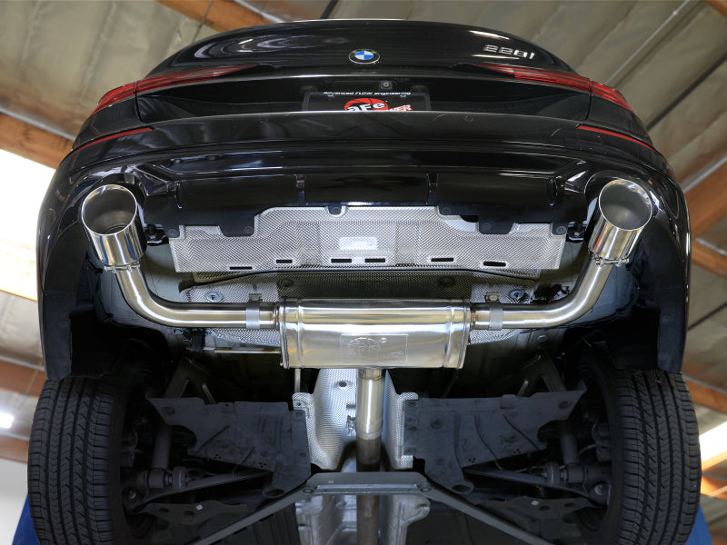 aFe MACHForce XP Exhausts Axle-Back 21-24 BMW 228i 2.0T (SS w/ Polished Tips) - 49-36355-P