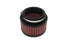 Load image into Gallery viewer, K&amp;N Universal Clamp-On Air Filter 2.25in Flange ID 3.5in OD 2in Height - RU-1900