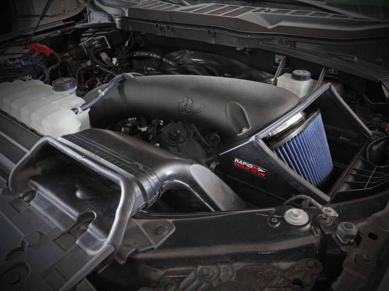 aFe Rapid Induction Cold Air Intake System w/Pro 5R Filter 2021+ Ford F-150 V8-5.0L - 52-10012R