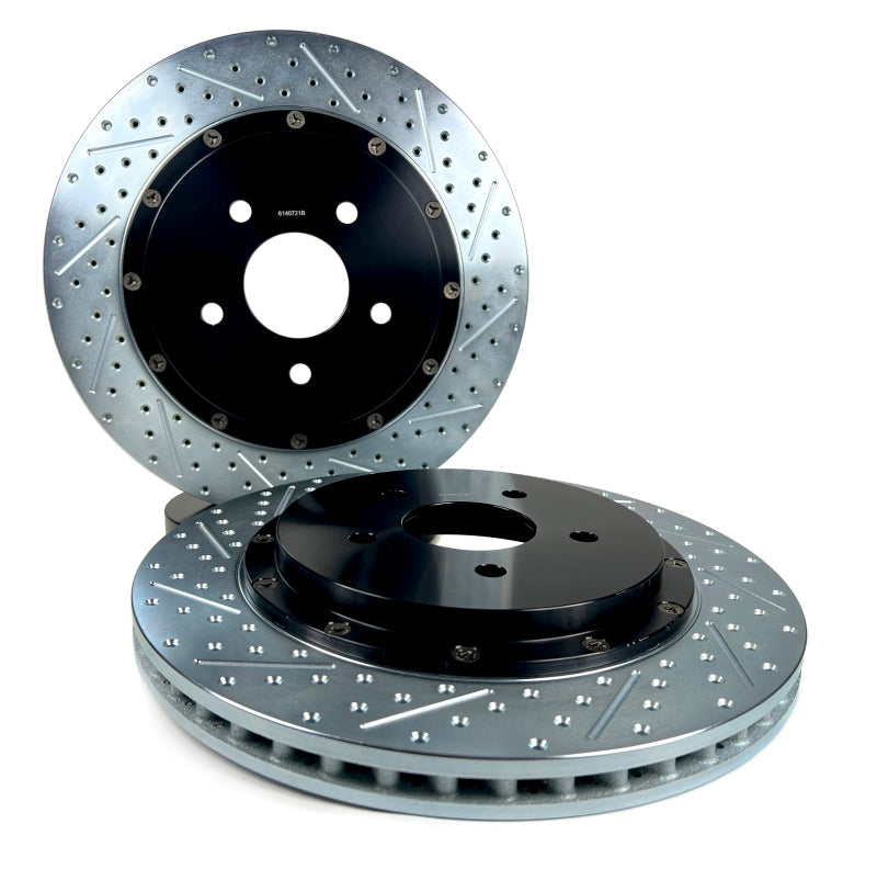 Baer Brakes 14-19 Chevrolet Corvette Stingray Eradispeed+ Rear SDZ 2-Piece Performance Brake Rotors - 2302066