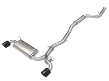Load image into Gallery viewer, aFe POWER Takeda 2021 Toyota Supra 2.0L (t) 2.5in-3in 304 SS CB Exhaust w/ Black Tips - 49-36050-B