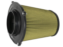 Load image into Gallery viewer, aFe Quantum Pro-Guard 7 Air Filter Inverted Top - 5in Flange x 8in Height - Oiled PG7 - 72-91132