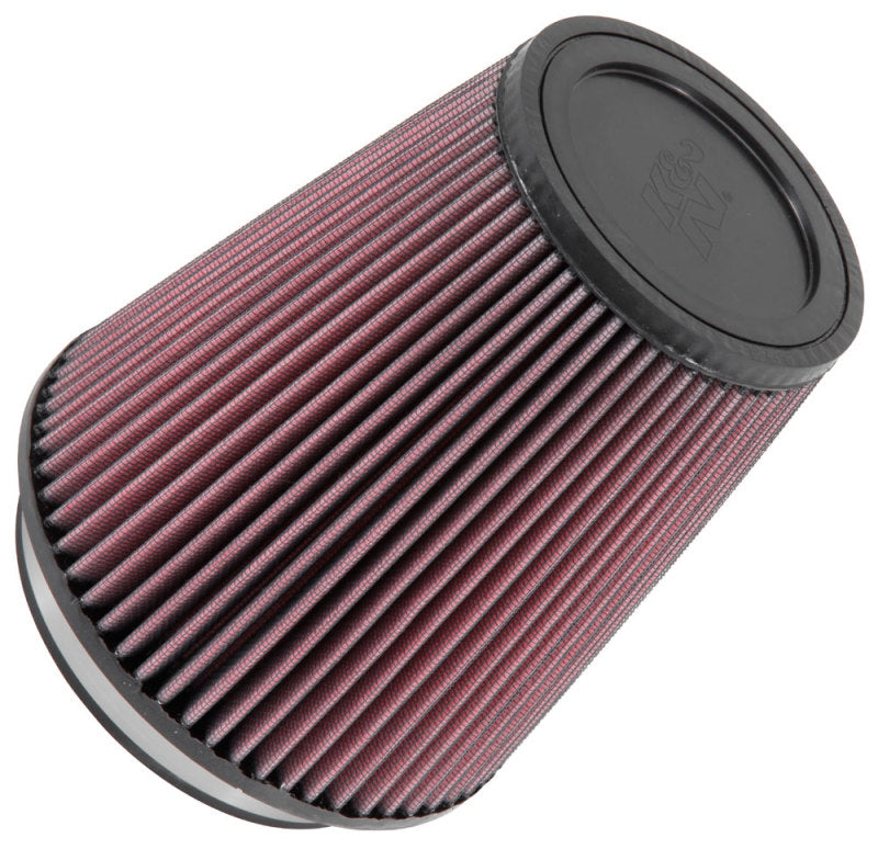 K&N Filter Universal Rubber Filter 5 inch Flange 6 1/2 inch Base 4 3/8 inch Top 7 inch Height - RU-2800