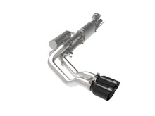 Load image into Gallery viewer, aFe Rebel Series 3in 409 SS Cat-Back Exhaust w/ Black Tips 17-20 Ford F-250/F350 V8 6.2L/7.3L - 49-43117-b