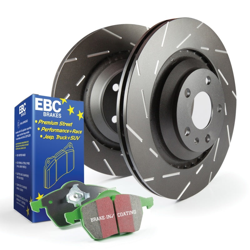 EBC S2 Kits Greenstuff Pads and USR Rotors - S2KF1774